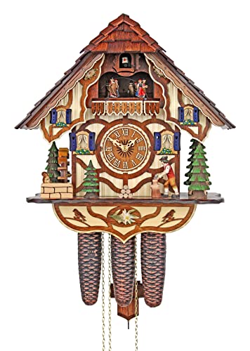 カッコー時辰儀 室内装飾 飾りつけ時辰儀 外国でひな形 亜米利加 HerrZeit by Adolf Herr Cuckoo Clock - The Busy Wood Chopperカッコー時辰儀 室内装飾 飾りつけ時辰儀 外国でひな形 亜米利加