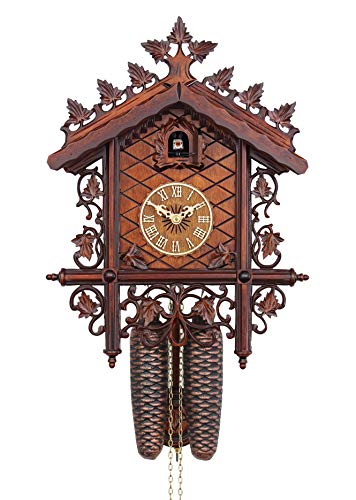 カッコー時辰儀 室内装飾 飾りつけ時辰儀 外国で青写真 亜米利加 HerrZeit by Adolf Herr Cuckoo Clock - The 1870\u0027s Railway House Clock (M)カッコー時辰儀 室内装飾 飾りつけ時辰儀 外国で青写真 亜米利加