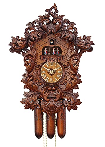 カッコー時辰儀 室内装飾 飾りもの時辰儀 外国で真似形 亜米利加 HerrZeit by Adolf Herr Cuckoo Clock - The Baroque Clock handshingledカッコー時辰儀 室内装飾 飾りもの時辰儀 外国で真似形 亜米利加
