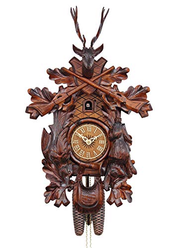 カッコー時辰儀 室内装飾 飾りつけ時辰儀 外国でひな形 亜米利加 HerrZeit by Adolf Herr Cuckoo Clock - After The Hunt handshingledカッコー時辰儀 室内装飾 飾りつけ時辰儀 外国でひな形 亜米利加