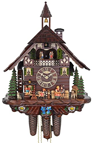 カッコー時辰儀 室内装飾 飾りつけ時辰儀 外国で青写真 亜米利加 HerrZeit by Adolf Herr Cuckoo Clock - Happy Familyカッコー時辰儀 室内装飾 飾りつけ時辰儀 外国で青写真 亜米利加