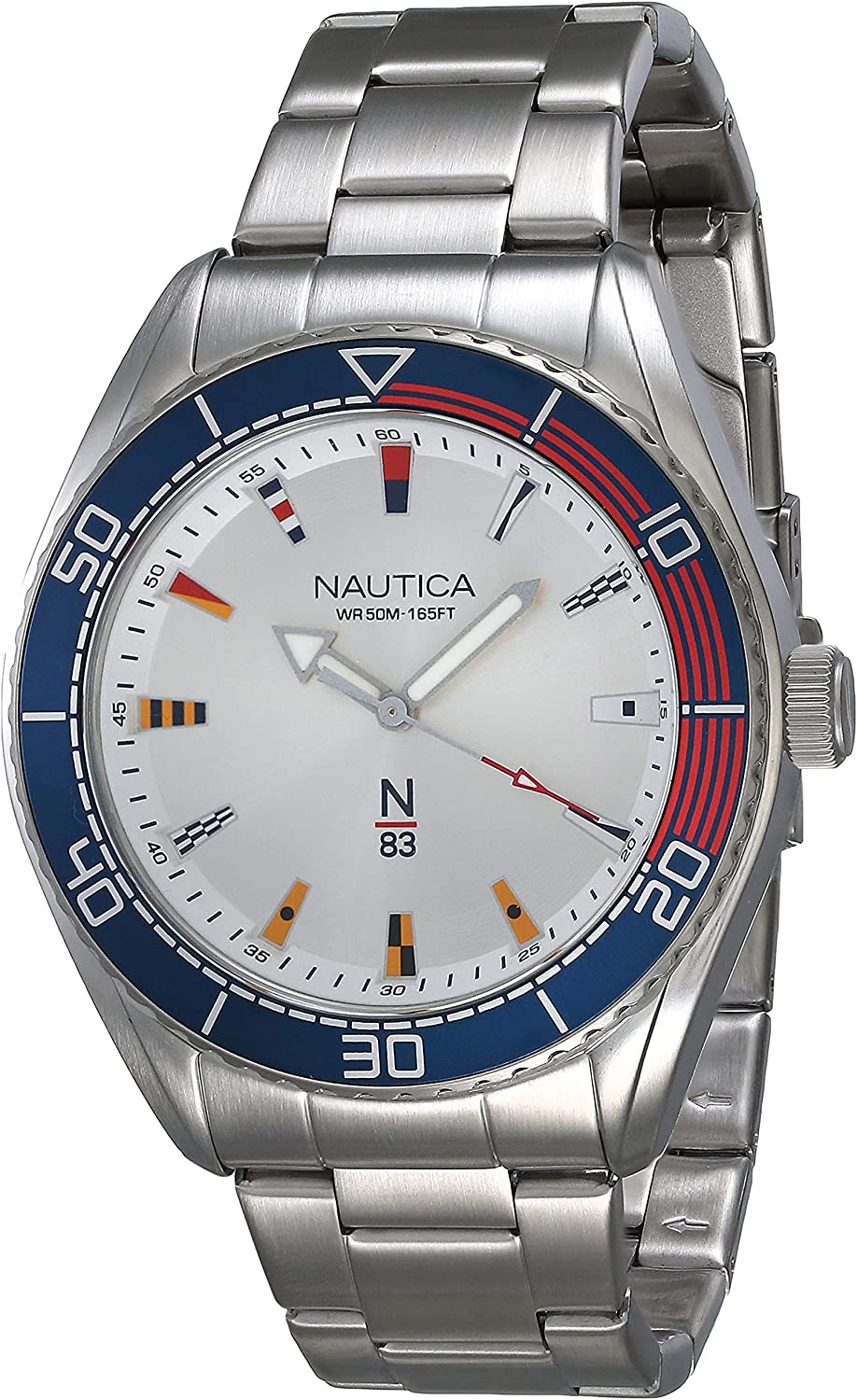 無料 腕時計 ノーティカ メンズ Nautica N83 Finn World Men's