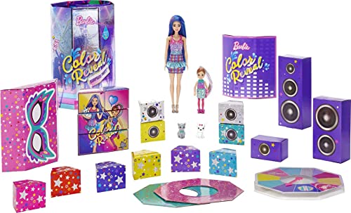 バービー バービー人形 日本未発売 プレイセット 附録 貨物輸送無料 Barbie Color Reveal Surprise Party Set With 50 Surprises 1 Doll 1 Chelsea Doll 2 Pets 6 Color Change Activations バービー バービー人形 日本未発売 プレイセット アクセサリ Earthkitchen Ph