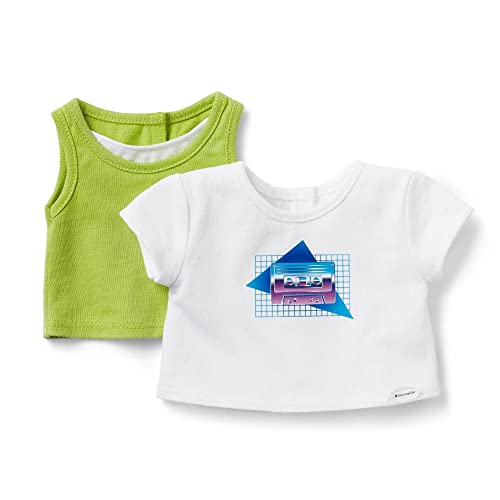 アメリカンガールドール 乳飲み子 おままごと もの言う花あやつり人形 American Girl Courtney\u0027s T-Shirt \u0026 Tank Setアメリカンガールドール 乳飲み子 おままごと もの言う花あやつり人形