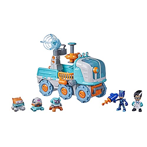 PJ Masks しゅつどう！パジャマスク アメリカ直輸入 おもちゃ PJ Masks Romeo Bot Builder Vehicle Playset with Lights and Sounds, Preschool Toys, Superhero Toys, Toys for 3 Year Old Boys and Girls PJ Masks しゅつどう！パジャマスク アメリカ直輸入 おもちゃ画像