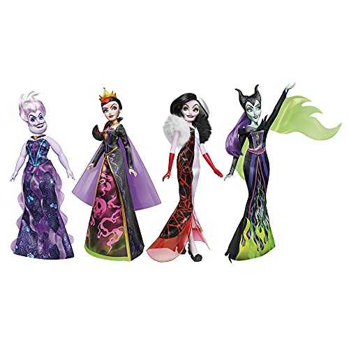 ディズニープリンセス 送料無料 Disney Villains Black And Brights Collection Fashion Doll 4 Pack Disney Villains Toy For Kids 5 Years Old And Up Amazon Exclusive ディズニープリンセス Lojascarrossel Com Br