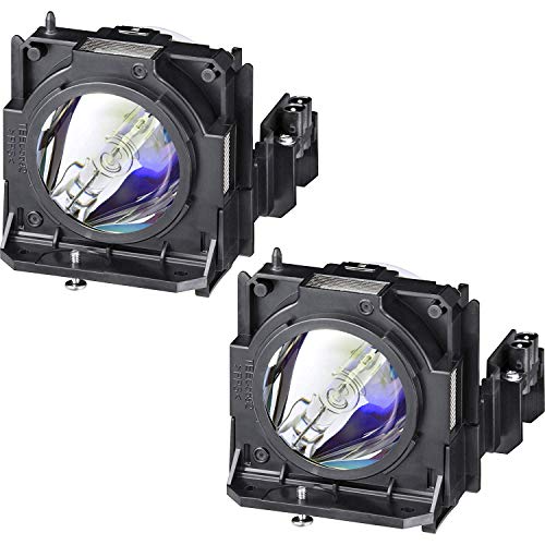 映写機照明ランプ 老人ホーム芝居小屋 テレビ受像機 外国で インポート PHO Twin-Pack ET-LAD70W Genuine OEM Original Replacement Lamp/Bulb with Housing for Panasonic PT-FD605CB Projector (OEM Panasonic Bulb)映写機照明ランプ 老人ホーム芝居小屋 テレビ受像機 外国で インポート