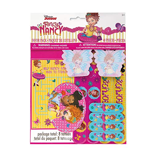 おしゃれにナンシー クランシー Fancy Nancy ディズニージュニア 日本未発売多数 送料無料 Unique Disney Fancy Nancy Party Favors 48 Pcs Pink Yellow Multicolor One Sおしゃれにナンシー クランシー Fancy Nancy ディズニージュニア 日本未発売多数 Vuba Co Rw