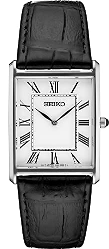 SEIKO セイコー エッセンシャルズ レディース メンズ腕時計 新品 黑-