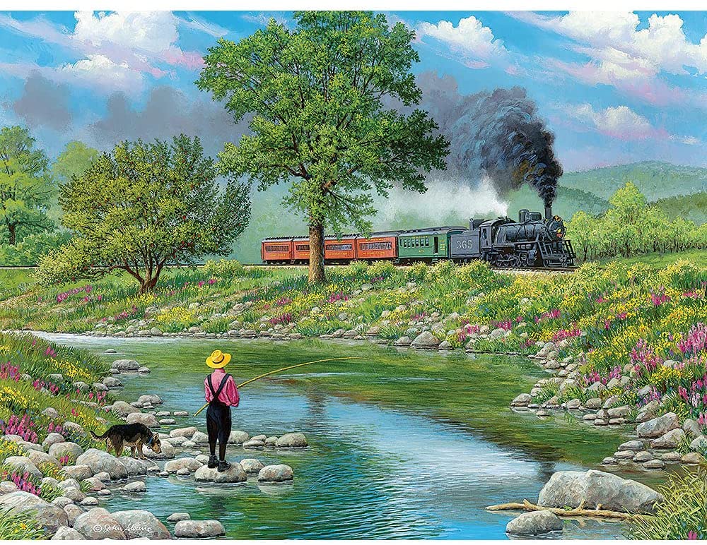 謎謎 外国で製 貨物輸送無料 Bits And Pieces Value Set Of Three 3 1000 Piece Jigsaw Puzzles For Adults Each Puzzle Measures X 27 1000 Pc Around The Bend Plain