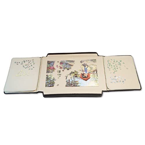 ジグソーパズル 海外製 アメリカ Bits and Pieces Portapuzzle Portable Puzzle Board 1500 Pieces - Compact Lightweight Foldable Portable Puzzle Mat with Removable Sorting Areas - 24.5 Inch x 35.5 Inchジグソーパズル 海外製 アメリカ｜angelica