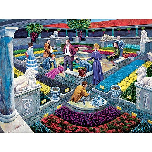 ジグソーパズル 海外製 アメリカ Bits and Pieces - 1000 Piece Murder Mystery Puzzle - Murder at The Museum by Artist Gene Dieckhoner - Solve The Mystery - 1000 pc Jigsawジグソーパズル 海外製 アメリカ｜angelica