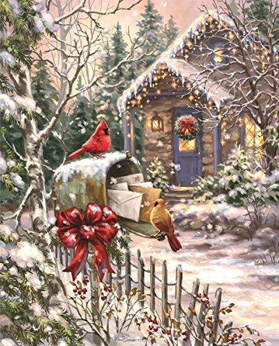 ジグソーパズル 海外製 アメリカ Springbok's 1000 Piece Jigsaw Puzzle Cardinal Cottage - Made in USAジグソーパズル 海外製 アメリカ｜angelica