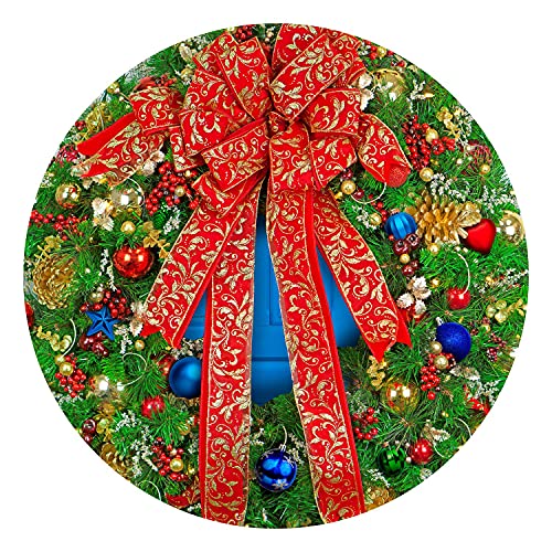 ジグソーパズル 海外製 アメリカ Springbok's 500 Piece Round Jigsaw Puzzle Holiday Wreath - Made in USAジグソーパズル 海外製 アメリカ｜angelica