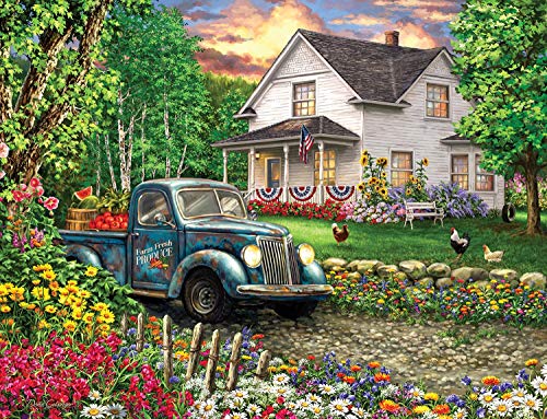 ジグソーパズル 海外製 アメリカ Springbok 500 Piece Jigsaw Puzzle Simpler Times - Made in USAジグソーパズル 海外製 アメリカ|angelica