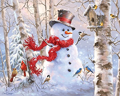 ジグソーパズル 海外製 アメリカ Springbok's 1000 Piece Jigsaw Puzzle Winter Friends - Made in USAジグソーパズル 海外製 アメリカ｜angelica