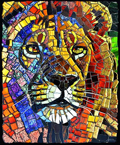 ジグソーパズル 海外製 アメリカ SUNSOUT INC - Stained Glass Lion - 1000 pc Jigsaw Puzzle by Artist: Cynthie Fisher - Finished Size 23" x 28" - MPN# 70720ジグソーパズル 海外製 アメリカ｜angelica 13,876円