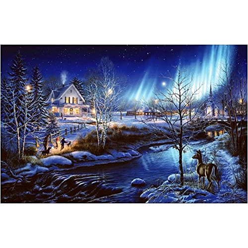ジグソーパズル 海外製 アメリカ SUNSOUT INC - All is Bright - 1000 pc Jigsaw Puzzle by Artist: James Meger - Finished Size 19" x 30" - MPN# 28464ジグソーパズル 海外製 アメリカ|angelica
