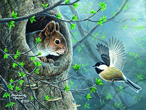 ジグソーパズル 海外製 アメリカ SUNSOUT INC - Good News - 300 pc Jigsaw Puzzle by Artist: Abraham Hunter - Finished Size 18" x 24" - MPN# 69635ジグソーパズル 海外製 アメリカ|angelica