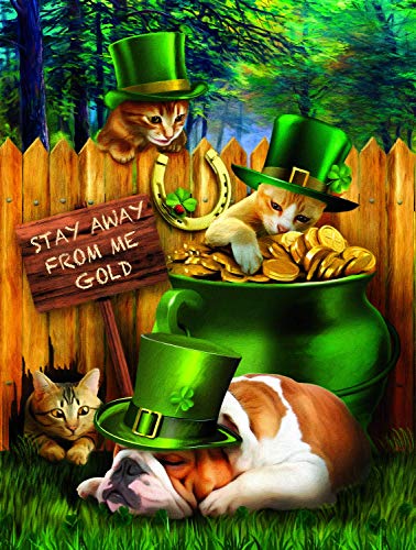 ジグソーパズル 海外製 アメリカ SUNSOUT INC - Stealin Me Gold - 300 pc Jigsaw Puzzle by Artist: Tom Wood - Finished Size 18" x 24" - MPN# 28882ジグソーパズル 海外製 アメリカ｜angelica