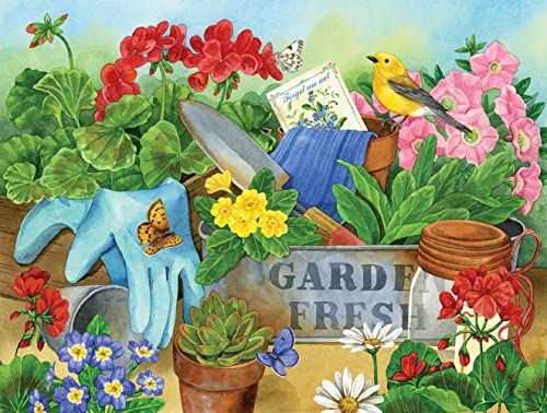 ジグソーパズル 海外製 アメリカ SUNSOUT INC - Gardener's Table - 500 pc Jigsaw Puzzle by Artist: Jane Maday - Finished Size 18" x 24" - MPN# 16062ジグソーパズル 海外製 アメリカ|angelica