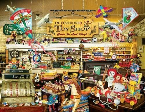 ジグソーパズル 海外製 1000 Fashioned Jigsaw Old Puzzleジグソーパズル Shop Toy an pc アメリカ