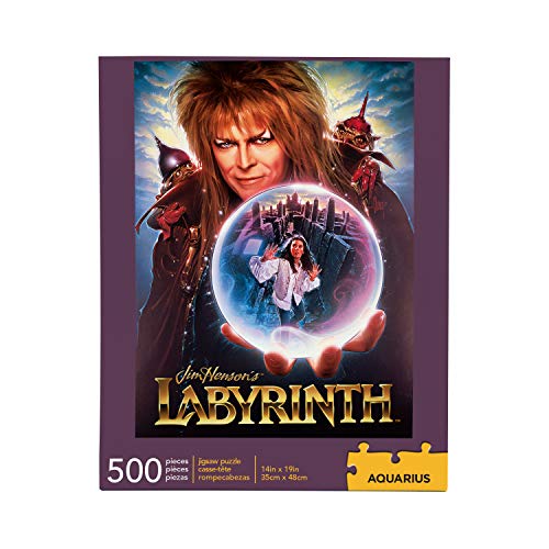 ジグソーパズル 海外製 アメリカ AQUARIUS Jim Henson's Labyrinth Puzzle (500 Piece Jigsaw Puzzle) - Glare Free - Precision Fit - Virtually No Puzzle Dust - Officially Licensed Labyrinth Merchandise & Collectibles - 14 x 1ジグソーパズル 海外製 アメリカ｜angelica