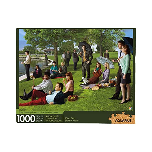 ジグソーパズル 海外製 アメリカ AQUARIUS The Office 1000 Piece Jigsaw Puzzle, Sunday Afternoon TV Show Puzzles 20x28 Inch Collectible Merchandise Gift for Teens & Adultsジグソーパズル 海外製 アメリカ｜angelica