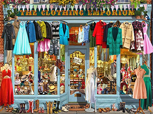 ジグソーパズル 海外製 アメリカ Vermont Christmas Company The Clothing Emporium Jigsaw Puzzle 550 Pieceジグソーパズル 海外製 アメリカ|angelica