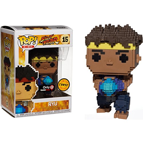 ファンコ FUNKO フィギュア 人形 アメリカ直輸入 Funko Ryu (GameStop Exclusive Chase) POP! 8-bit x Street Fighter Vinyl Figure + 1 Video Games Themed Trading Card Bundle [#015]ファンコ FUNKO フィギュア 人形 アメリカ直輸入｜angelica