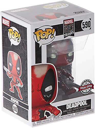 ファンコ FUNKO フィギュア 人形 アメリカ直輸入 POP BanDxin Marvel 80 Years Deadpool Exclusive Vinyl 590, FU45347, One Sizeファンコ FUNKO フィギュア 人形 アメリカ直輸入｜angelica