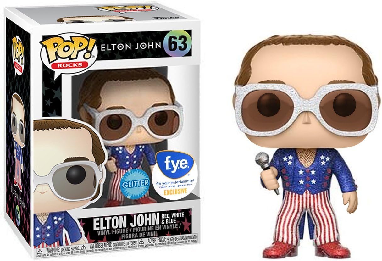 ボブルヘッド バブルヘッド 首振り人形 ボビンヘッド Bobblehead 送料無料 Pop Rocks Elton John Limited Glitter Edition Exclusive 63ボブルヘッド バブルヘッド 首振り人形 ボビンヘッド Bobblehead Mydrap Com