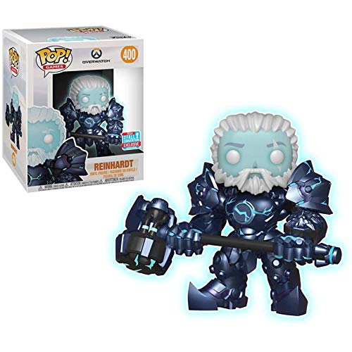 ファンコ FUNKO フィギュア 人形 アメリカ直輸入 NYCC 2018 - Funko POP Games: Overwatch - Reinhardt [6 Inch Glow In The Dark] #400 - Shared Exclusive!ファンコ FUNKO フィギュア 人形 アメリカ直輸入｜angelica