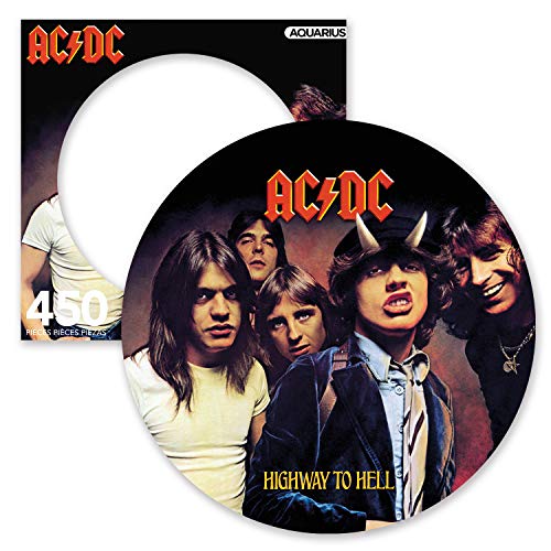 ジグソーパズル 海外製 アメリカ AC/DC Highway To Hell 450 Pc Picture Disc Puzzleジグソーパズル 海外製 アメリカ｜angelica