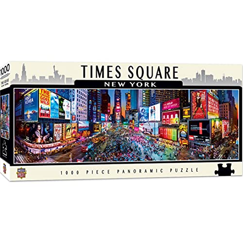 ジグソーパズル 海外製 アメリカ MasterPieces Cityscape Panoramics 1000 Puzzles Collection - Times Square Panoramic 1000 Piece Jigsaw Puzzleジグソーパズル 海外製 アメリカ｜angelica