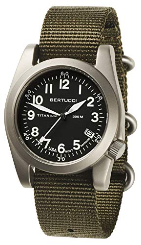 腕時計 ベルトゥッチ メンズ 逆輸入 海外モデル BERTUCCI A-11T Americana 13331 Mens Defender Olive Nylon Band Black Quartz Dial Watch腕時計 ベルトゥッチ メンズ 逆輸入 海外モデル｜angelica