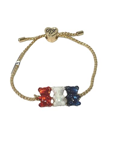 ベッツィ ジョンソン アメリカ アクセサリー ブランド かわいい 送料無料 Betsey Johnson Gummy Bear Friendship Bracelet In Red White And Blueベッツィ ジョンソン アメリカ アクセサリー ブランド かわいい Ipag Org