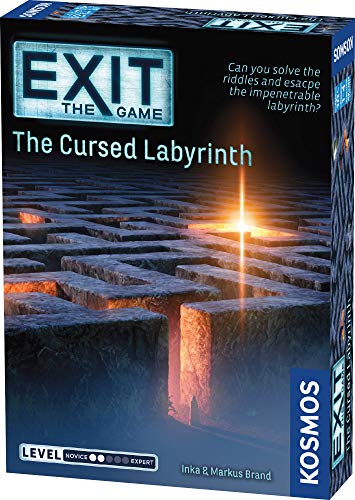 ゲーム盤競り合い 英語 亜米利加 外国で競り合い EXIT: The Game - The Cursed Labyrinthゲーム盤競り合い 英語 亜米利加 外国で競り合い