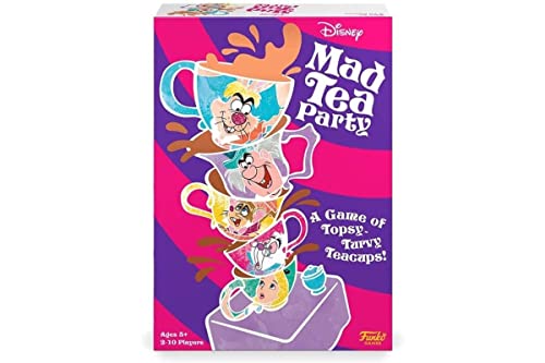 ゲーム盤力くらべ 英語 亜米利加 外国で力くらべ Funko Disney Mad Tea Party Gameゲーム盤力くらべ 英語 亜米利加 外国で力くらべ