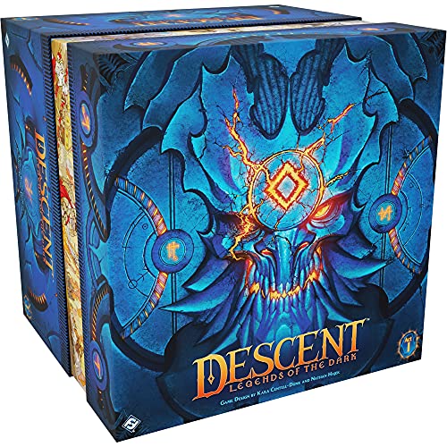 ゲーム盤力くらべ 英語 亜米利加 外国で力くらべ Asmodee Descent: Legends of The Dark Board Game - Epic Dungeon-Crawling Adventure, Cooperative Strategy Game for Kids \u0026 Adults, Ages 14+, 1-4 Players, 3-4 Hour Playtimeゲーム盤力くらべ 英語 亜米利加 外国で力くらべ