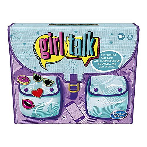 ボードゲーム 英語 アメリカ 海外ゲーム Hasbro Gaming Girl Talk Truth or Dare Board Game for Teens and Tweens, Inspired by The Original 1980s Edition, Ages 10 and Up, for 2-10 Playersボードゲーム 英語 アメリカ 海外ゲーム｜angelica