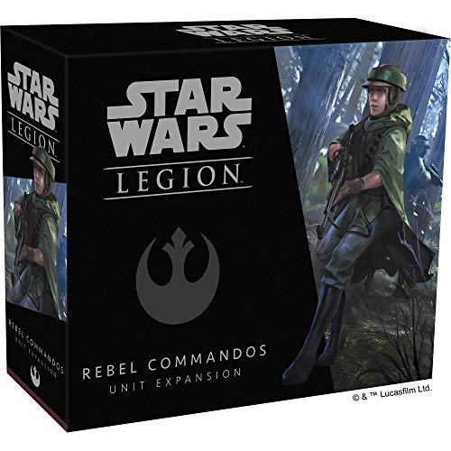 ボードゲーム 英語 アメリカ 海外ゲーム Star Wars: Legion Rebel Commandos UNIT EXPANSION - Unleash Elite Rebel Strike Teams! Tabletop Miniatures Strategy Game for Kids & Adults, Ages 14+, 2 Players, 3 Hr Playtime, ボードゲーム 英語 アメリカ 海外ゲーム｜angelica