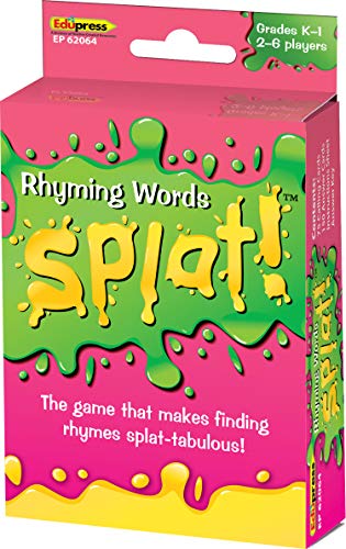ゲーム盤競り合い 英語 亜米利加 外国で競り合い Teacher Created Resources Rhyming Words Splat? Game Grades K-2 (EP62064)ゲーム盤競り合い 英語 亜米利加 外国で競り合い