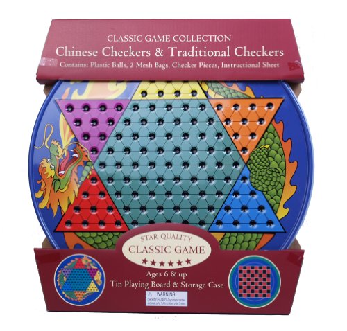 ゲーム盤力くらべ 英語 亜米利加 外国で力くらべ Classic Game Collection Chinese Checkers \u0026 Traditional Checkers, 103440ゲーム盤力くらべ 英語 亜米利加 外国で力くらべ
