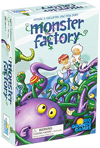 ボードゲーム 英語 アメリカ 海外ゲーム Rio Grande Games Monster Factory Board Game for 2-6 Players, Ages 5 Plusボードゲーム 英語 アメリカ 海外ゲーム｜angelica