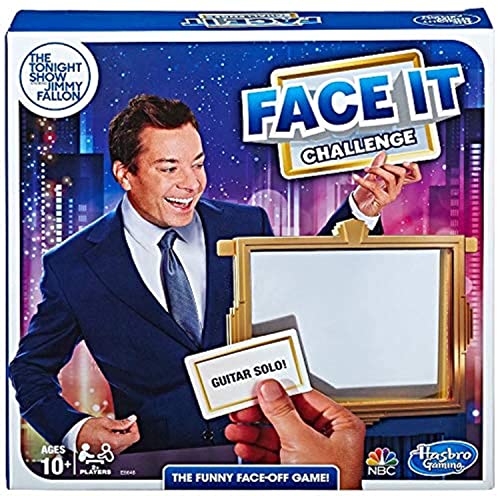 ゲーム盤力くらべ 英語 亜米利加 外国で力くらべ Hasbro Gaming The Tonight Show Starring Jimmy Fallon Face It Challenge Party Game for Teens and Adultsゲーム盤力くらべ 英語 亜米利加 外国で力くらべ