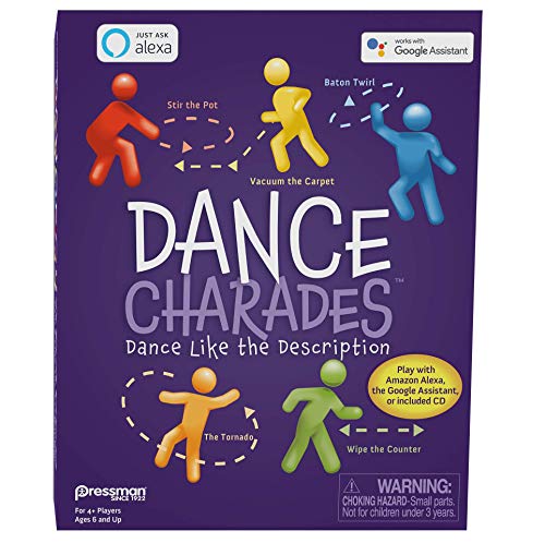 ゲーム盤力くらべ 英語 亜米利加 外国で力くらべ Dance Charades Game: Can Be Played with Included CD, Alexa Skills or Google Assistantゲーム盤力くらべ 英語 亜米利加 外国で力くらべ