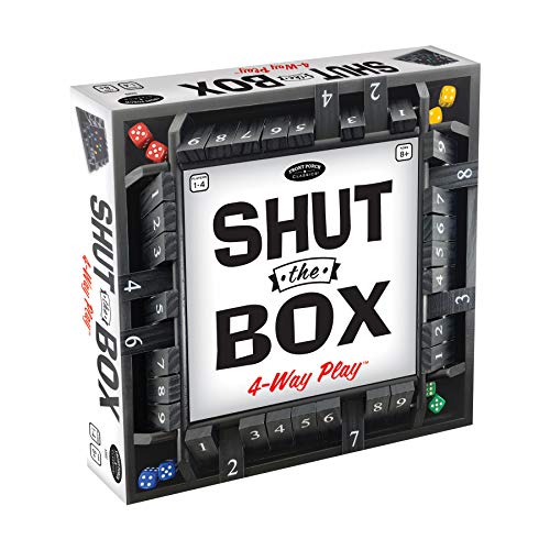 ゲーム盤力くらべ 英語 亜米利加 外国で力くらべ University Games Board Game Shut-The-Box 4 Way Play Multi, 14\