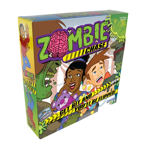 ボードゲーム 英語 アメリカ 海外ゲーム Zombie Chase ? Exciting Intro Strategy Game ? Win 2 Ways ? Win as a Human or a Zombie ? for Ages 7+ボードゲーム 英語 アメリカ 海外ゲーム｜angelica