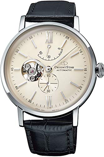 ウオッチ 東洋 メンズ Orient Mens Analogue Automatic Watch with Leather Strap RE-AV0002S00B, Strapウオッチ 東洋 メンズ